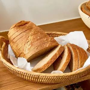 100% 통밀빵 장발장1kg 밀가루않들어간 비건 통밀식빵