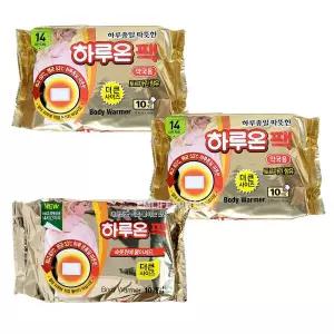 하루온팩 30매 붙이는핫팩 하루핫팩 접착식 부착식