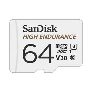 샌디스크 마이크로SD 메모리카드 High Endurance 64GB QQNR EL