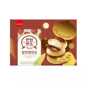 삼립 한입 알찬밤만쥬750g 2박스