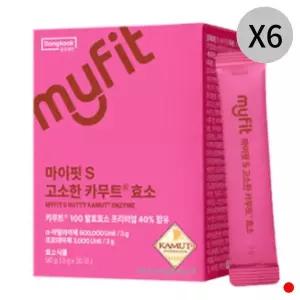 [하프클럽/기타]동국제약 마이핏S 고소한 카무트 효소 곡물 30포 X6