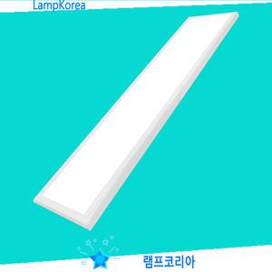 우리조명 샤인슬림평판 1285X320 LED 50W 무타공설치 직하방식 평판조명