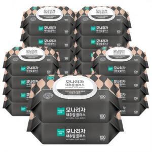 모나리자 내추럴 플러스 물티슈 캡형, 1g, 100개입, 20개 one option