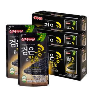 검은콩삼육두유 팩두유 칼슘 60팩 190ml 아침대용 탕비실