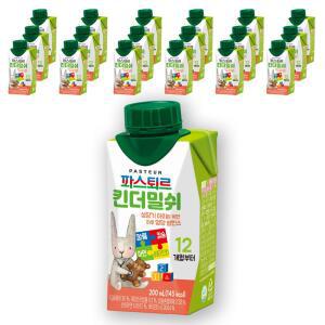 롯데웰푸드 파스퇴르 킨더밀쉬 200ml(20입)