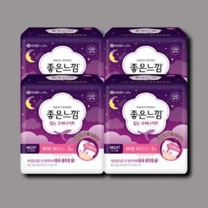 [기타] 좋은느낌 생리대 팬티형 입는 오버나이트 중형 8개입 X 4팩