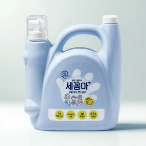 온더바디 세꼼마 버블향균 핸드워시 레몬향 대용량 3.5L