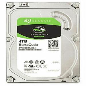 씨게이트 바라쿠다 4TB 3.5인치 데스크탑 SATA 하드 드라이브 ST4000DM004용 새 제품