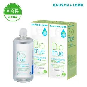 [바슈롬] 바이오트루 500ml x 2개 소프트 렌즈 세척액