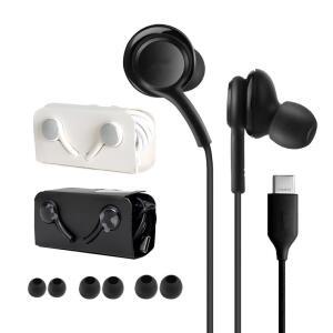 셀닥터 삼성 이어폰 AKG C타입 유선 이어폰 호환 갤럭시 S 노트 제트플립 블랙 화이트 고급형 개별 OPP포장