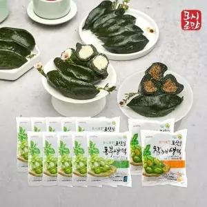 모시로만 모싯잎 동부생떡10봉 + 참깨생떡2봉 (총 120개입)