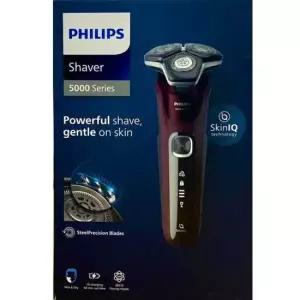 필립스 전기면도기 SkinIQ 5000 시리즈 S5881/12 버건디레드