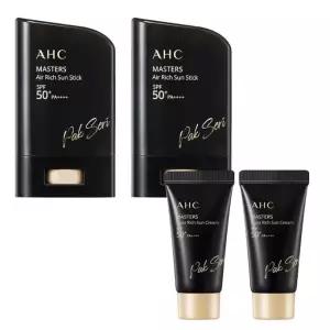 AHC 마스터즈 에어 리치 선스틱 22g x 2개 선크림 20ml 노세범 코스트코 세트