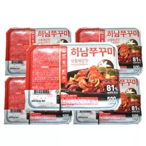 하남쭈꾸미 보통매운맛 500g 5팩 주현푸드