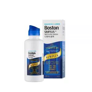 보스톤 심플러스액 120ml 하드렌즈 드림렌즈 렌즈세척액 렌즈세정액