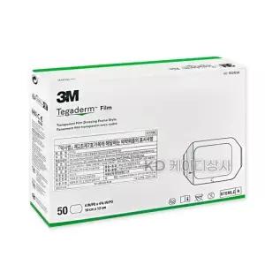 3M 테가덤 1626W 10cmX12cm 50매 투명 방수 반창고