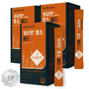 뉴트리원 카무트 효소 골드 30포 x 3박스 발효 식품
