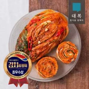 대복 대복 포기김치 10kg 김치품평회 최우수상 농식품부장관 수상)