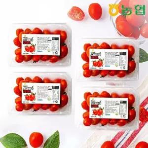 [자연맛남]농협선별 스테비아 대추 방울토마토 2kg (로얄과/500gx4팩)
