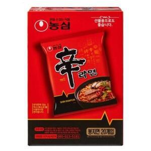 [JHQQR0R7_52EK]봉지라면 신라면 선물용 120gx20봉지x2박스