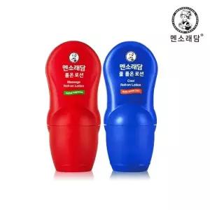 [멘소래담] 롤온 로션 세트 (핫 50ml + 쿨 50ml)