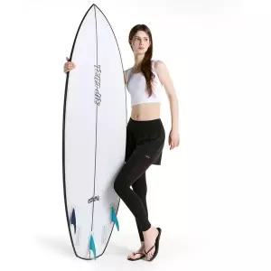 [테슬라] 여성 힙 커버 하이웨스트 일체형 스포츠 워터레깅스_F