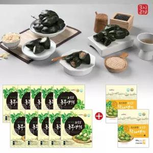 [하프클럽/케이쇼핑]모시로만 생 모싯잎 떡 송편 120개 (동부10봉+참깨2봉)