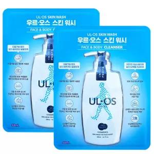 우르오스 바디워시 올인원 스킨워시 500ml 1+1 남자 등드름 약산성 코스트코 우로스 샤워