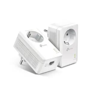 [TP-Link] 티피링크TL-PA7017P KIT (2개) AV1000 패스스루PLC스타터키트전원벽플러그 어댑터