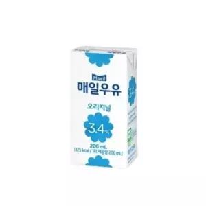 매일 멸균우유 오리지널 200ml x 48개