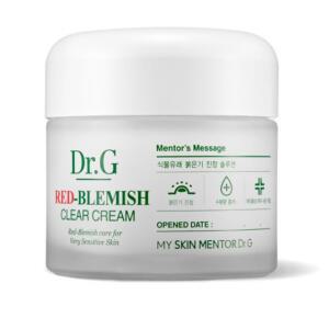 Dr.G 닥터지 레드블레미쉬 클리어 크림 70ml 식물유래 붉은기 진정 솔루션 수분량증가 촉촉피부 수분크림 나이트 수면팩 병풀추출물