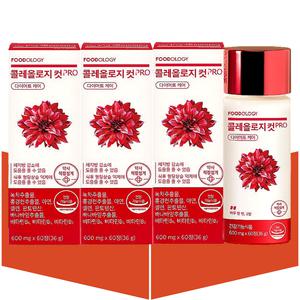 콜레올로지컷 프로 빨간통 다이어트 보조제 푸드올로지 60정X3개