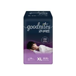 하기스 기저귀 굿나이트 공용 어린이 팬티 특대형 14p