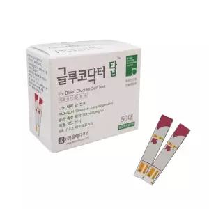 글루코닥터탑 혈당시험지 50매 혈당지 측정검사지