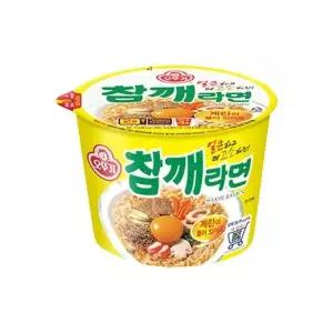 [G] 오뚜기 참깨라면 용기 12개 /컵라면