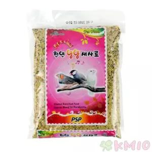 KMIO 천연 영양 새사료 600G 전연령용 곡물 간식 새밥 새간식 영양사료