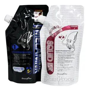 뷰티원 뉴 프리미엄 오징어먹물크림 새치염색약 500ml - 7GB골드브라운