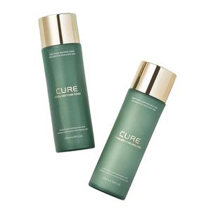 김정문알로에 큐어 하이드라 수딩 토너 130ml+에멀전 130ml 촉촉한피부