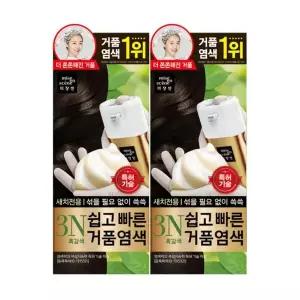 쉽고빠른거품염색3N흑갈색 40G 2개