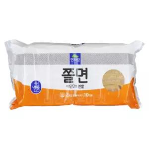 [롯데백화점]레인보우마켓 면사랑 쫄면사리 더단단한 면발 2kg 냉동