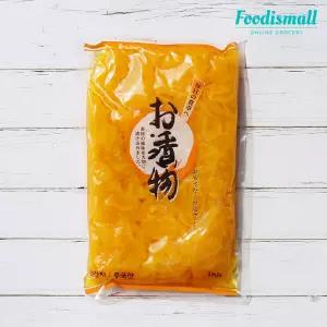 씨엘푸드 일식 꼬들 동경 단무지 슬라이스 1kg 쫄단무지