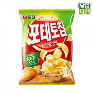 [하프클럽/모노무드]모노무드 60g 포테토칩 농심 20개 X 오리지널 포테이토칩 포테