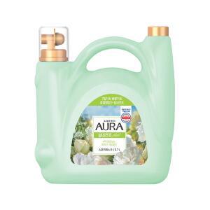 AURA 실내건조 섬유유연제 용기 5.7L 대용량 섬유유연제 스모키머스크