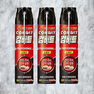 컴배트 스피드 에어졸 500ml 3개