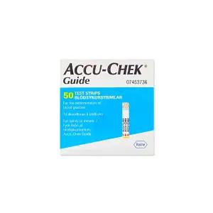 아큐첵 가이드 ACCU CHEK Guide 혈당검사지 시험지 50개입 x 1개