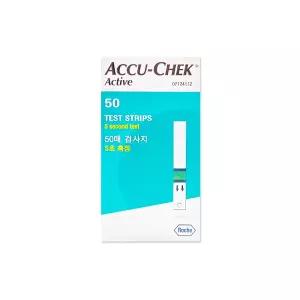 아큐첵 액티브 ACCU CHEK Active 혈당검사지 시험지 50개입 x 1개