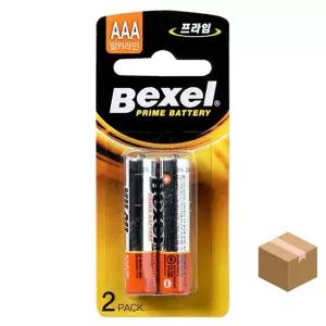 벡셀 알카라인 건전지 AAA 2Px20개입/휴대/보조/전원/내부/외부/소형/전지/배터리/전자/기기/가정용/공급