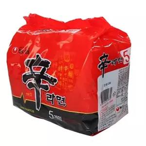 신라면 봉지라면 농심신라면 매운라면 멀티팩 농심라면 120gX40入 1박스