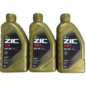 메온셀 ZIC X9 LS 5W40 지크X9 FS 5W30 엔진오일