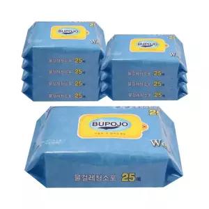 테온셀 크리네 부포조 BUPOJO 물걸레청소포 25매 8팩(200매)